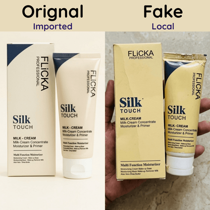 Flicka Silk Touch - Milkey Cream - 100% Original (60G) - Beauty Finds