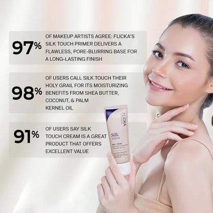 Flicka Silk Touch - Milkey Cream - 100% Original (60G) - Beauty Finds