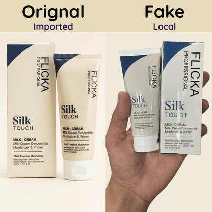 Flicka Silk Touch - Milkey Cream - 100% Original (60G) - Beauty Finds
